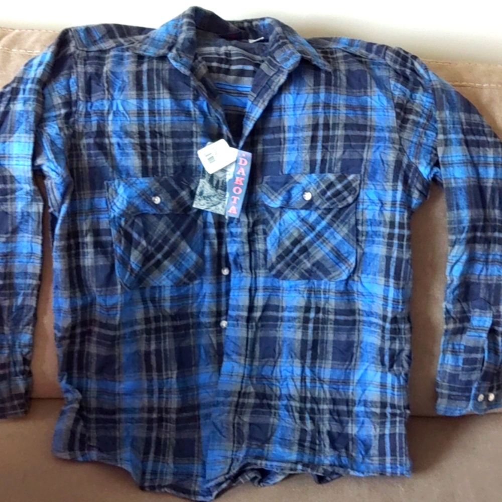 Dakota Mens Flannel Long Sleeve